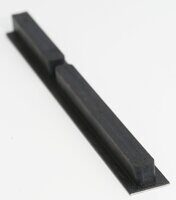 Планка резина + сталь с пазом (таблица размеров)